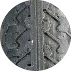 24x1 3/8 tömör szürke gumi