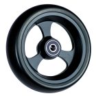 5" alumínium kerék fekete 